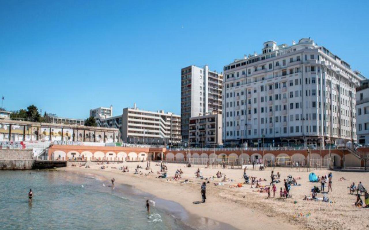 "Le Suez" Appartement Au Bord De Mer Catalans-Pharo Marseille Ngoại thất bức ảnh